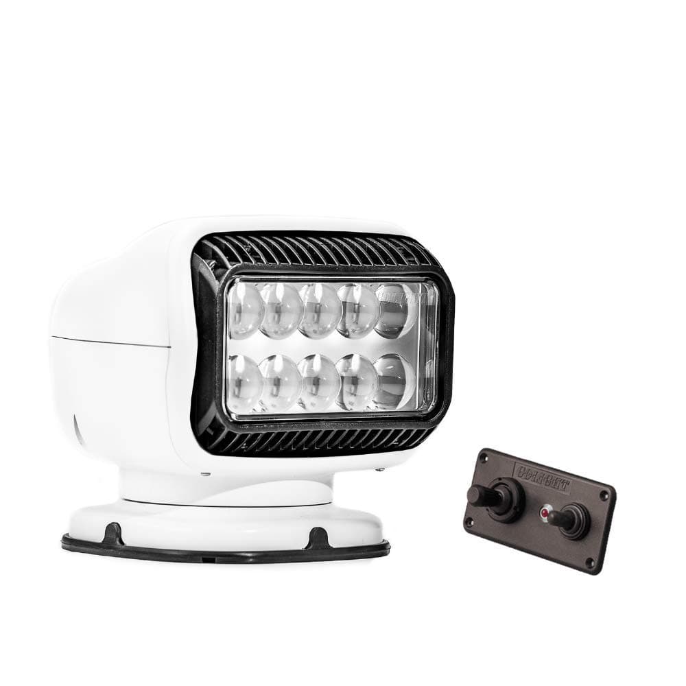 Golight 20204GT Radioray Led Montaje Permanente Cableado Fijo Tablero Control Remoto-Blanco