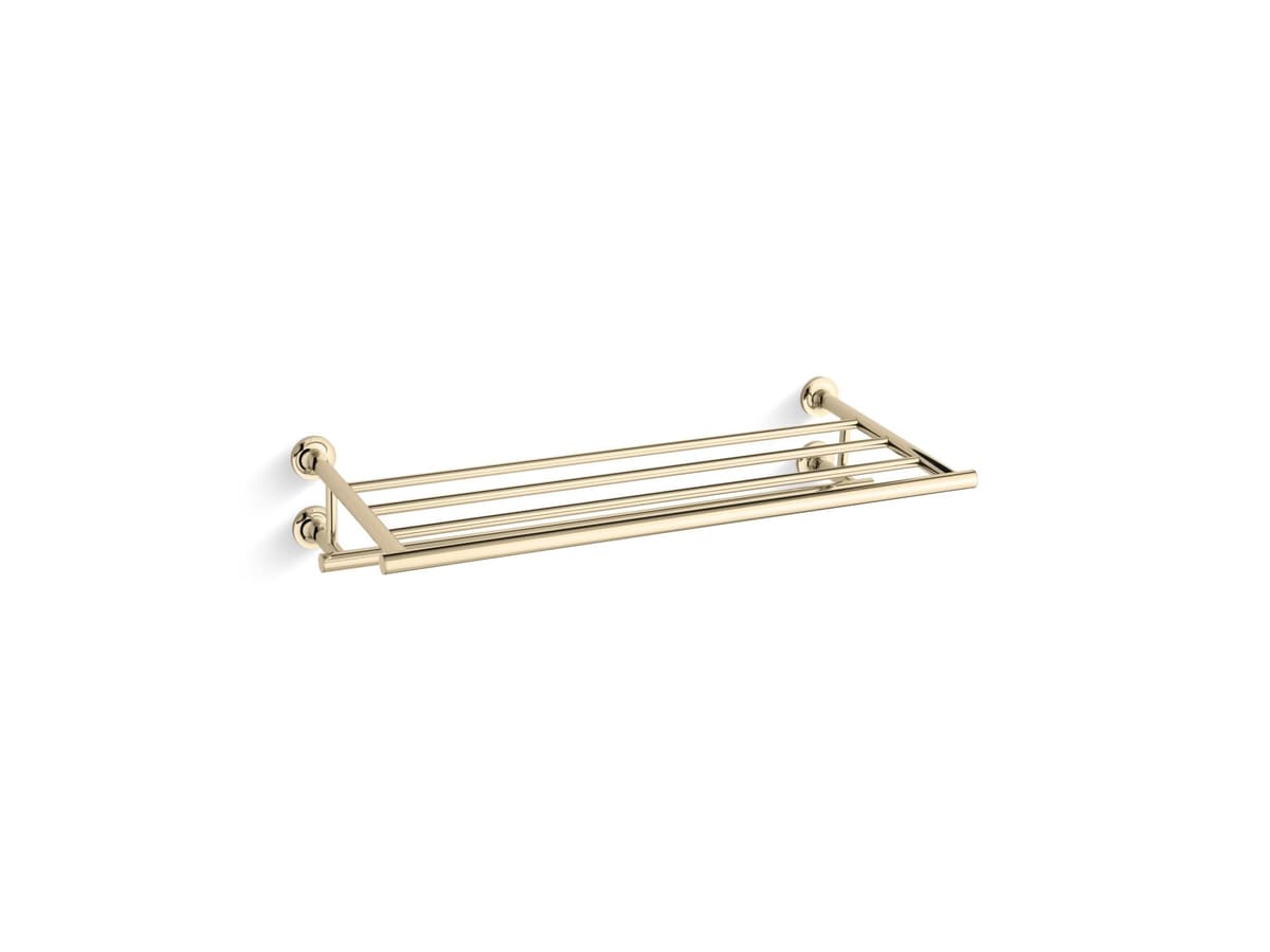 KOHLER Purist Estante de toallas mural 24" 14381-2MB