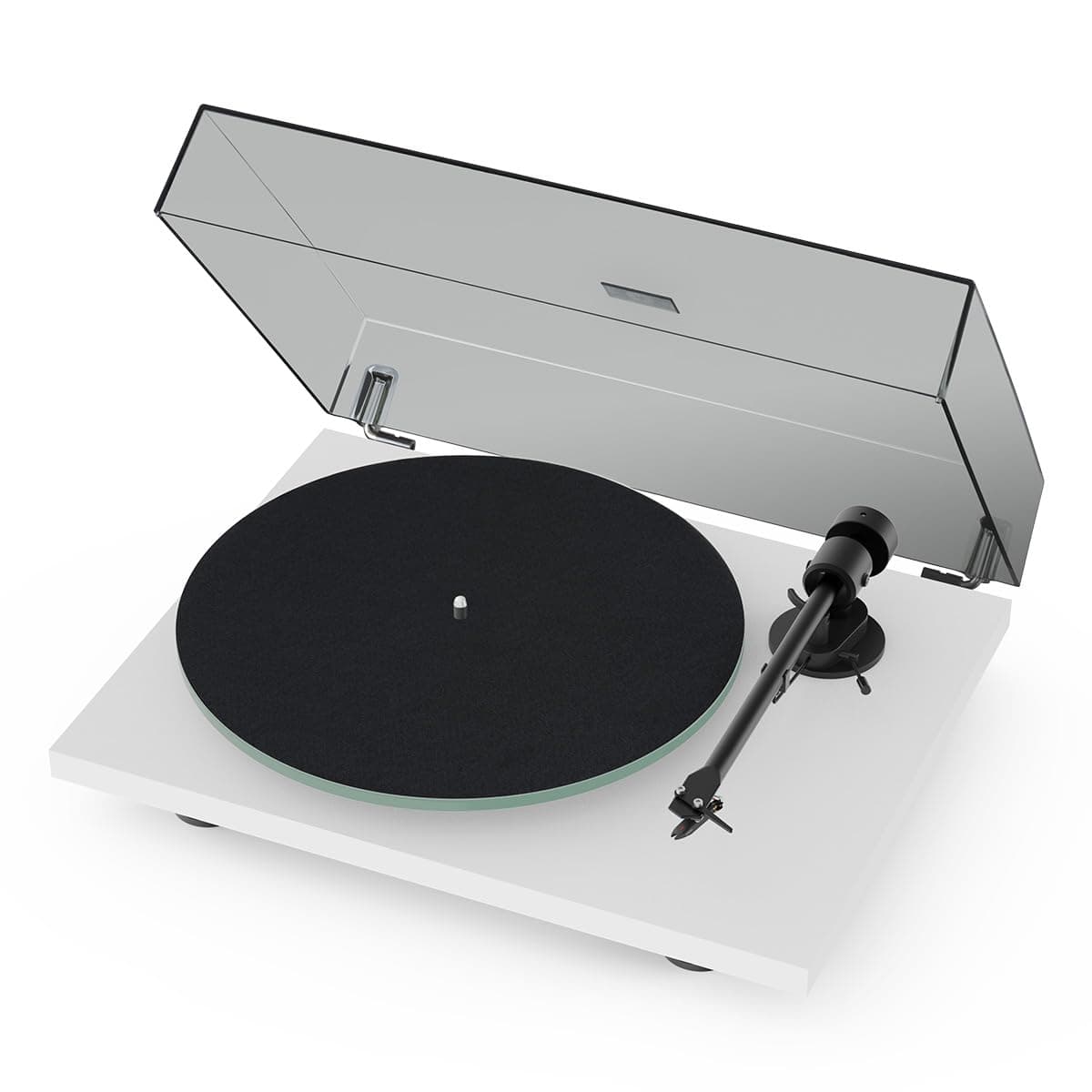Pro-Ject T1 Evo BT Turntable con Cartucho OM10 y Bluetooth 5.0 (White)