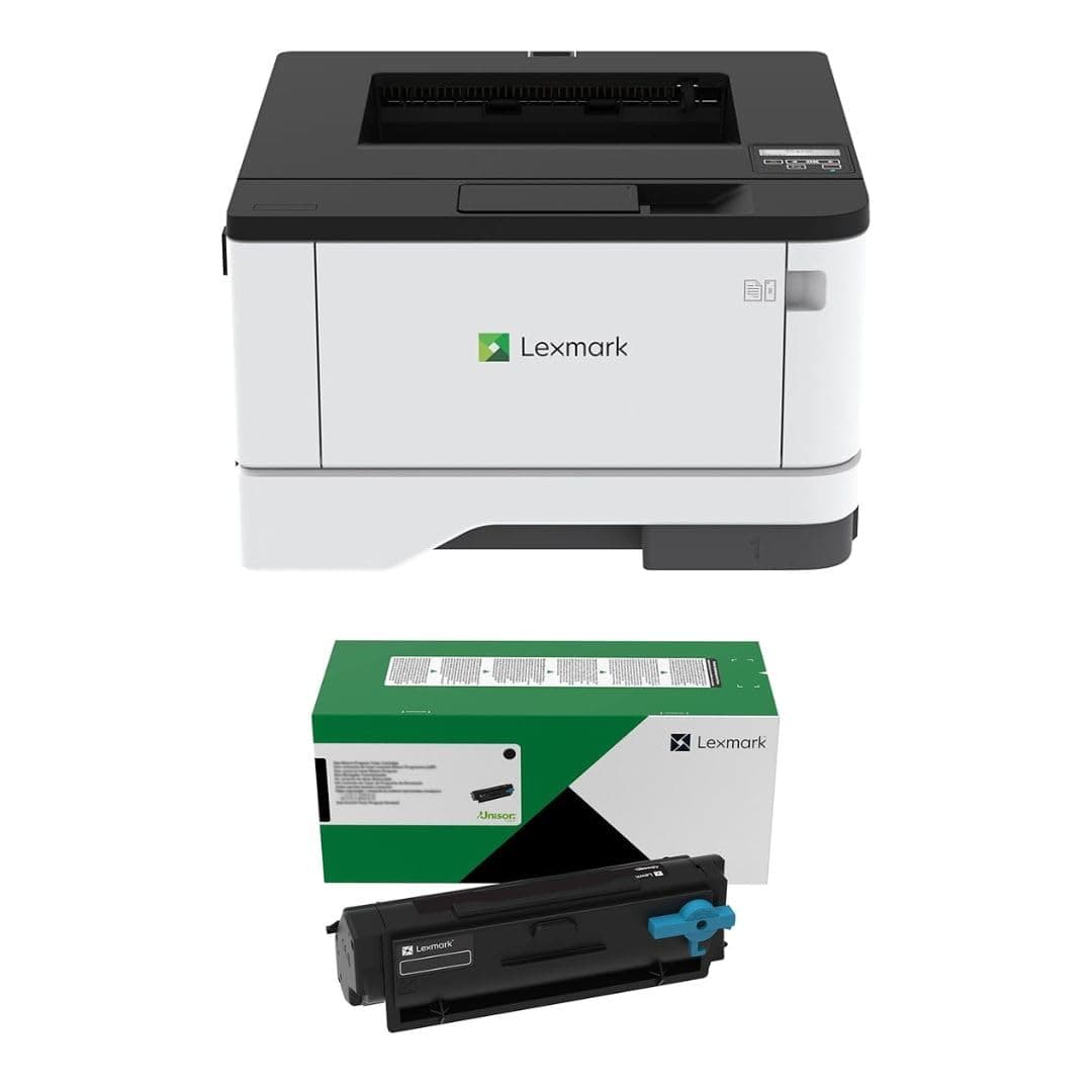 LEXMARK MS431DN Impresora láser monocromo 42 ppm con dúplex automático y Ethernet (29S0050) bundle con tóner 55B1000 3K 29S0050-55B1000