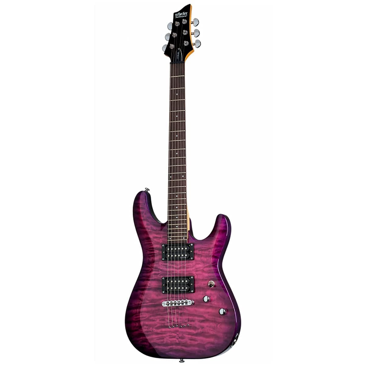 Schecter C-6 Plus Guitarra Eléctrica de Cuerpo Sólido con Pastillas Diamond Plus (EM) 445