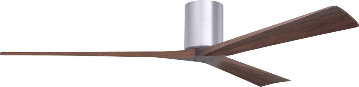 Matthews IR3H-BN-WA-72 Irene Ventilador de Techo de Montaje Empotrado 72" con Control Remoto y Control de Pared