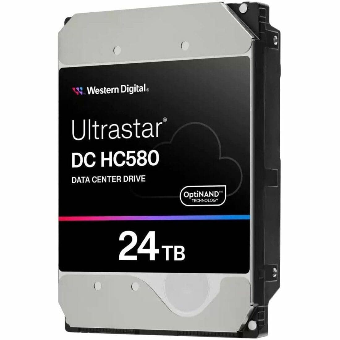 Western Digital WD Ultrastar DC HC580 WUH722424ALE6L4 - Disco Duro - 24 TB - Interno - 3.5" (8.9 cm) - SATA 6 Gb/s - 7200 RPM - Caché: 512 MB 0F62796