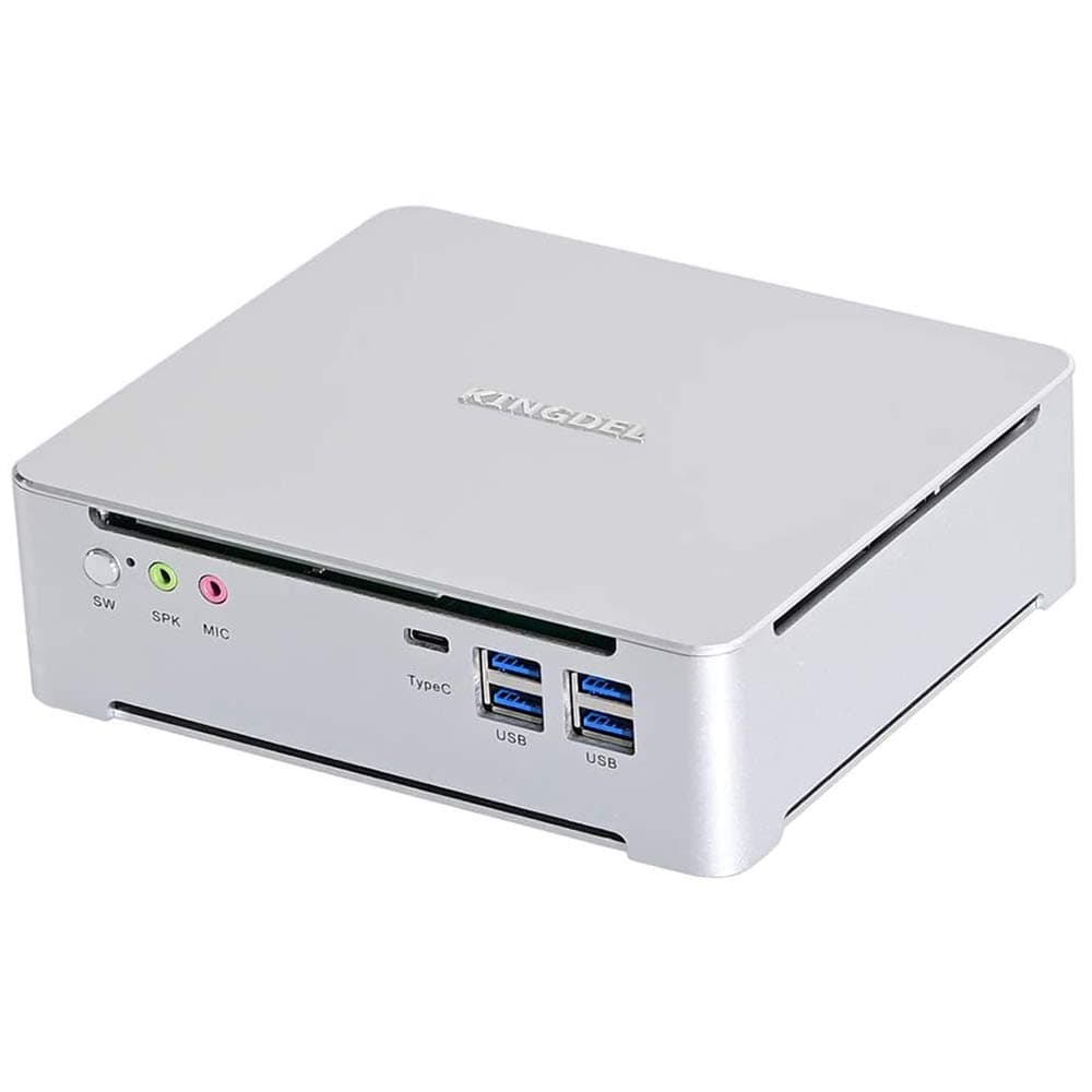 KINGDEL Mini PC con i7-7820HK, 16GB RAM, 256GB SSD, Puertos Type-C/DP/HD - 4K