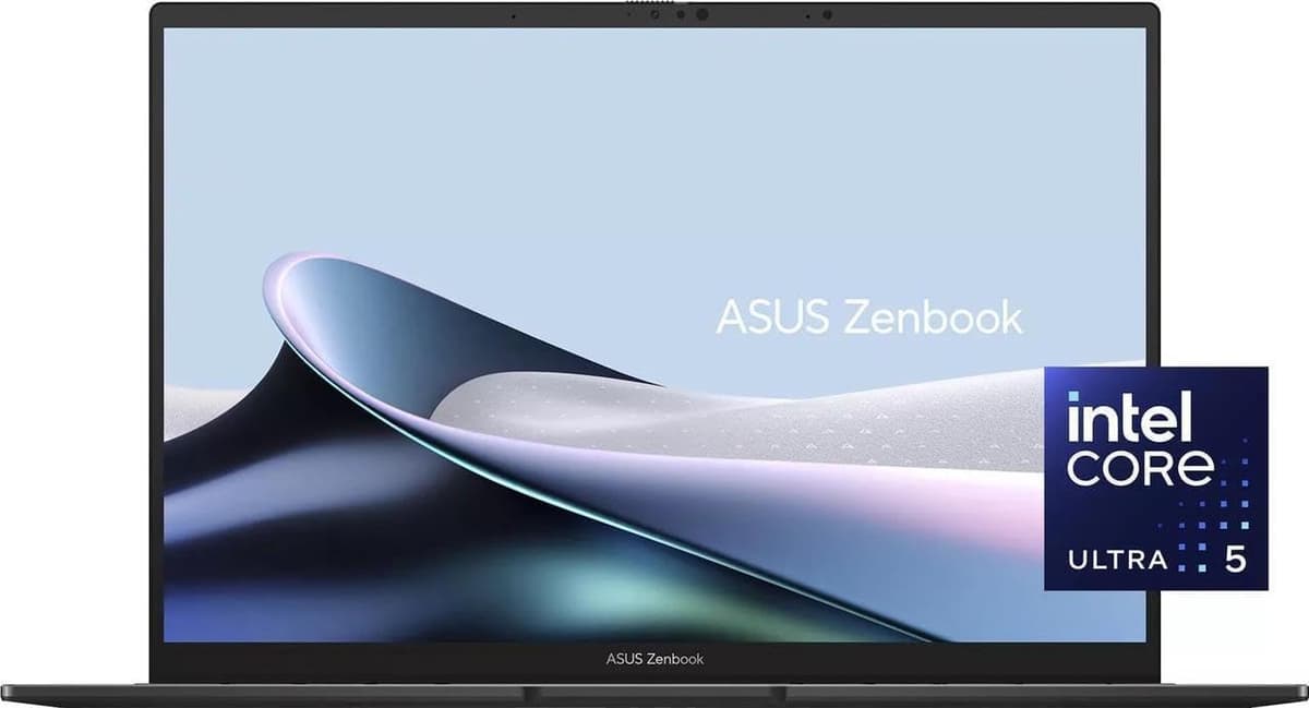 Asus ZenBook 14 Pro OLED Q415 Laptop empresarial (14" FHD+ táctil, Intel 14 núcleos Ultra 5 125H, 8 GB DDR5,512 GB SSD), PC con IA, webcam FHD, Windows 11 Pro ZenBook 14X