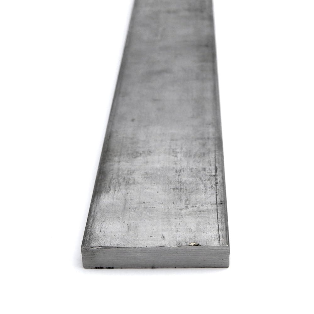 Barra rectangular de acero inoxidable 316, acabado sin pulir (mill), recocida, ASTM A276, espesor 3/8", ancho 6", largo 48", OnlineMetals 680