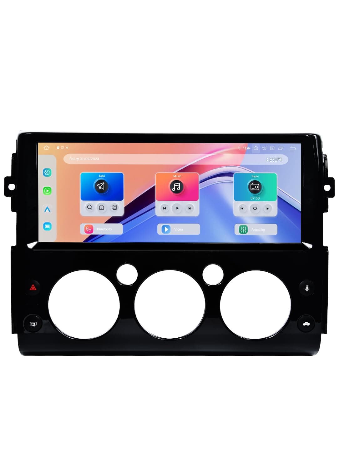 Dasaita Android 13 Radio 12.3" para Toyota FJ Cruiser 2007-2018 6GB+64GB Qualcomm 8-Core 4G LTE Navigation 2K QLED