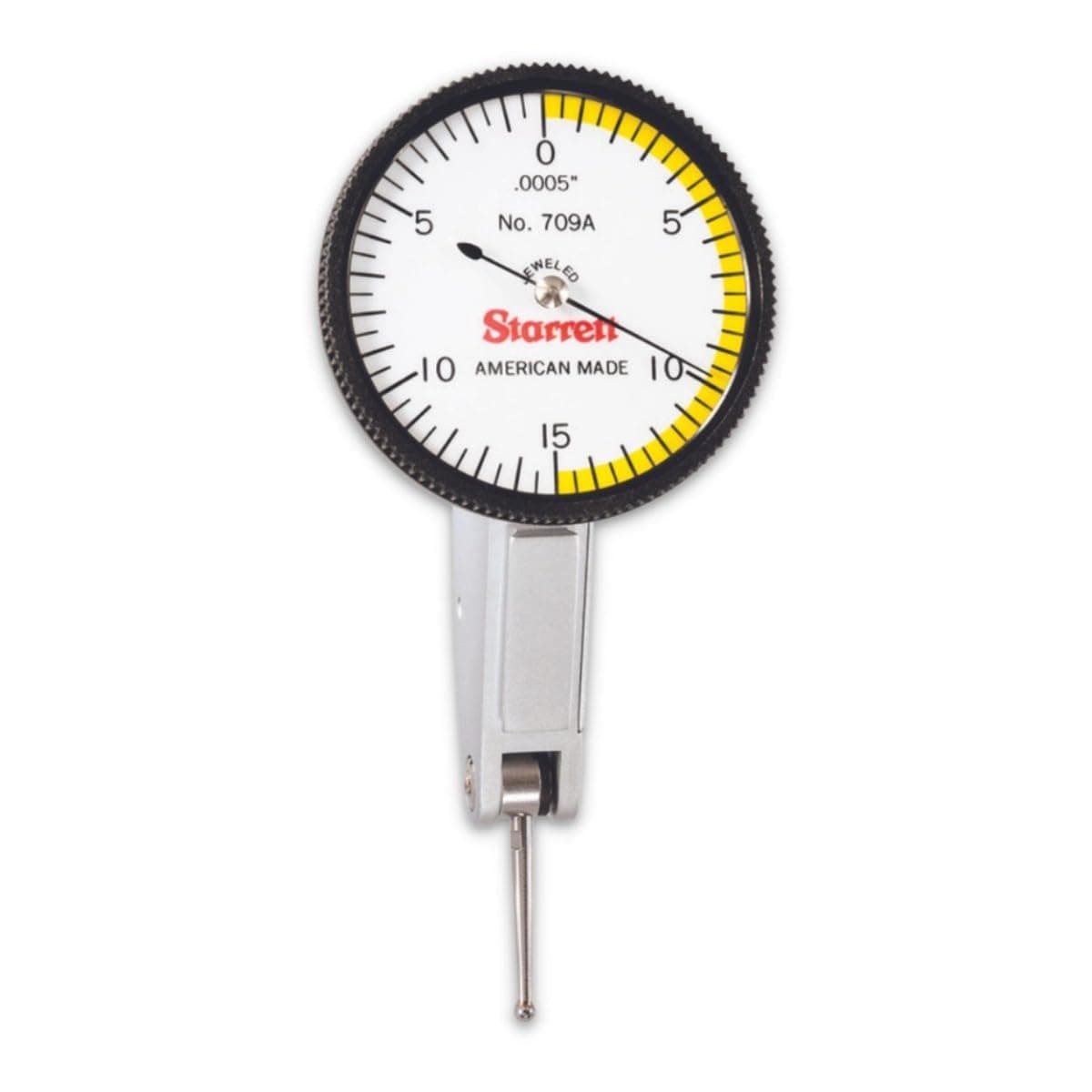 Starrett Dial Test Indicator 709AZ 1-3/8" .030" rango .0005" graduación