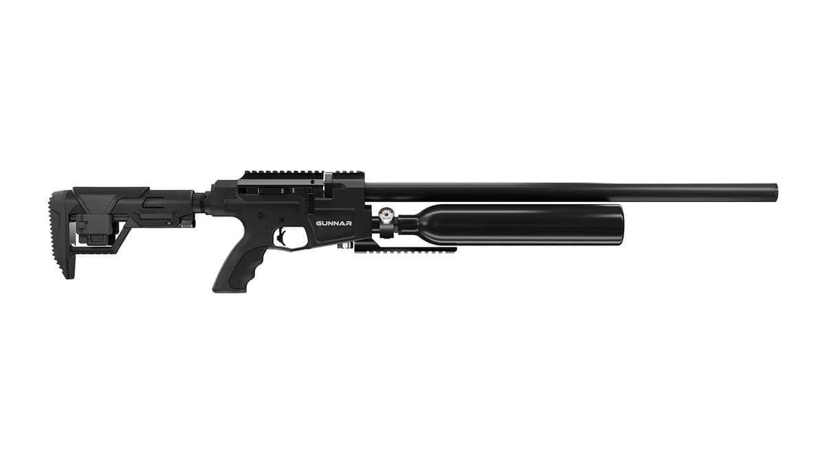 Benjamin Gunnar BPG25S Fusil PCP multifuego calibre .25 con depósito de 500cc