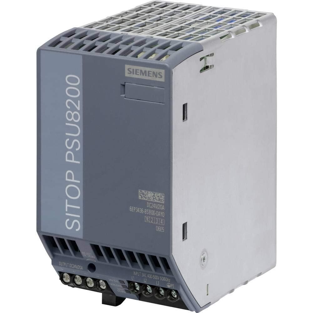 Siemens SITOP PSU300M 6EP1436-3BA10 Fuente de poder DIN 24V 20A