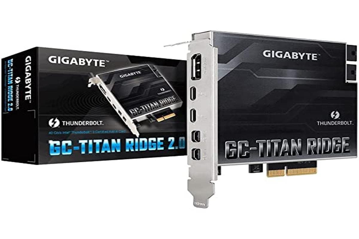 Tarjeta GIGABYTE Titan Ridge 1.0 GC-TITANR-00-G