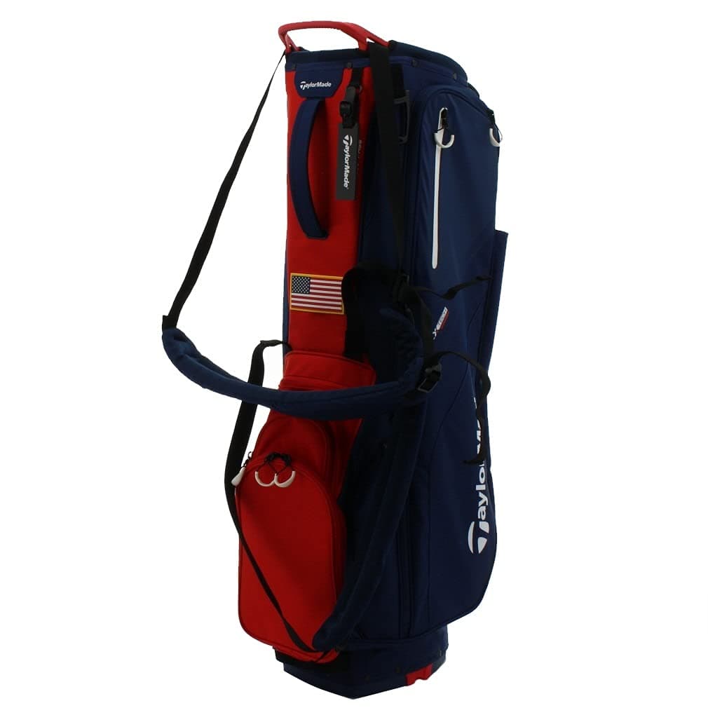 TaylorMade Flex Tech Stand Bag 21SS, Navy/Rojo/Blanco TA890