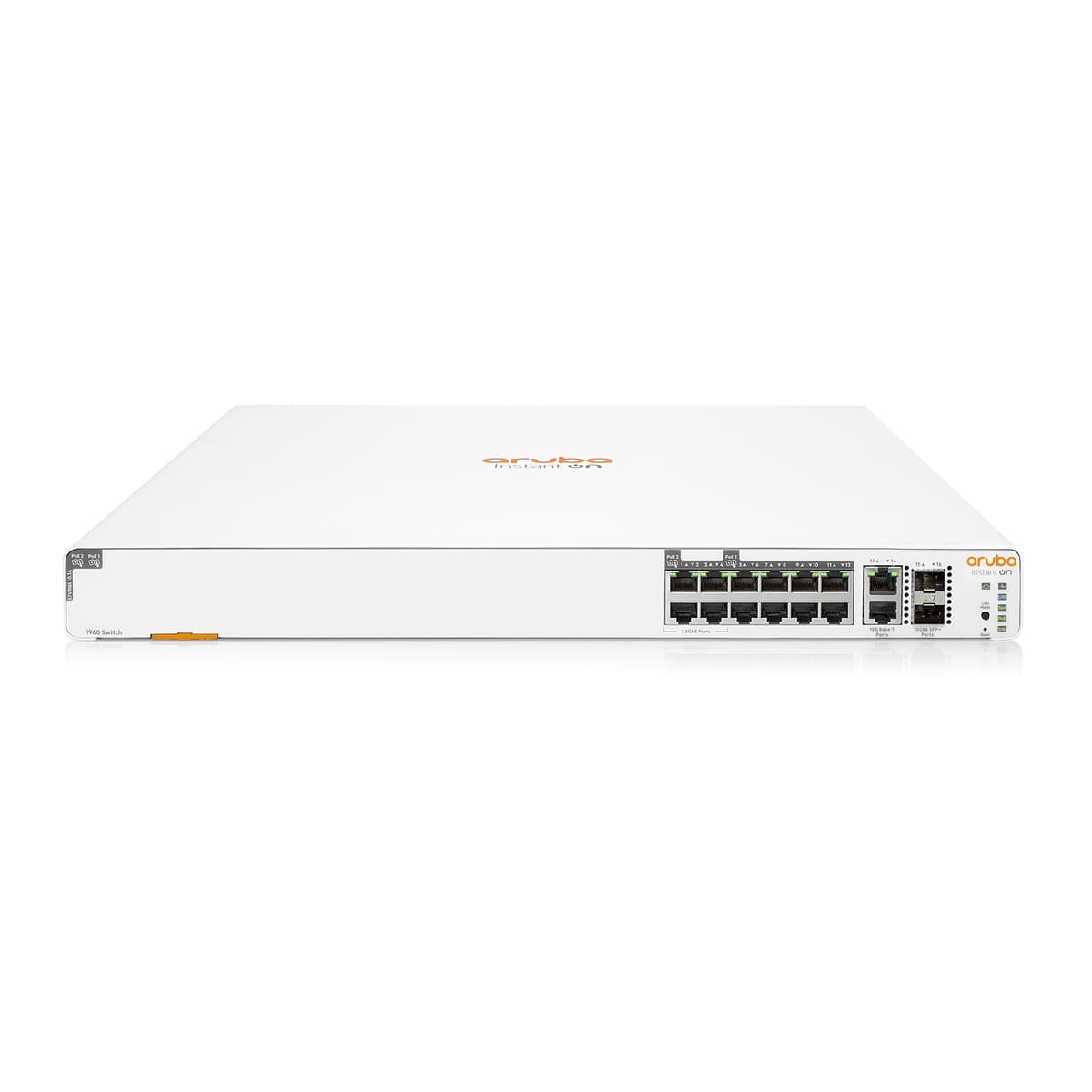 Hewlett Packard Enterprise HPE Instant On 1960 12-Port mGig Smart-Managed Switch PoE 480W (S0F35A#ABA)