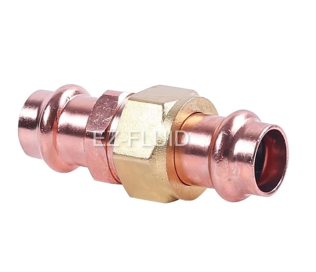 EZ-FLUID Press x Press Unión Cobre 1-1/2" Heavy Duty LF (Press Union)