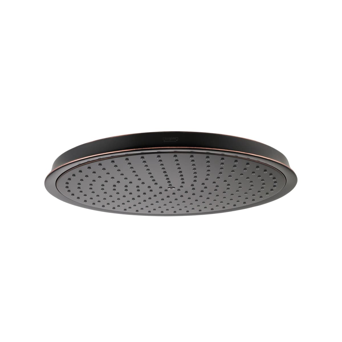 hansgrohe Raindance Classic cabezal de ducha de 13 pulgadas Upgrade Classic 1-chorro RainAir infusión de aire con Airpower con QuickClean en Bronce frotado, 28428921, Mediano 028428921