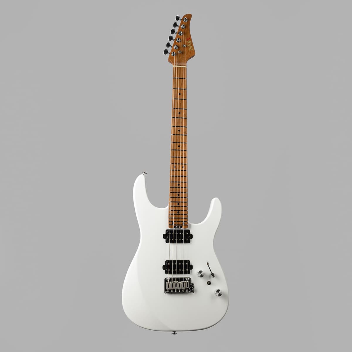 EART DMX-10 Solid Body Electric Guitar 25.5" Roasted Mahogany con Maple y HH Pickups