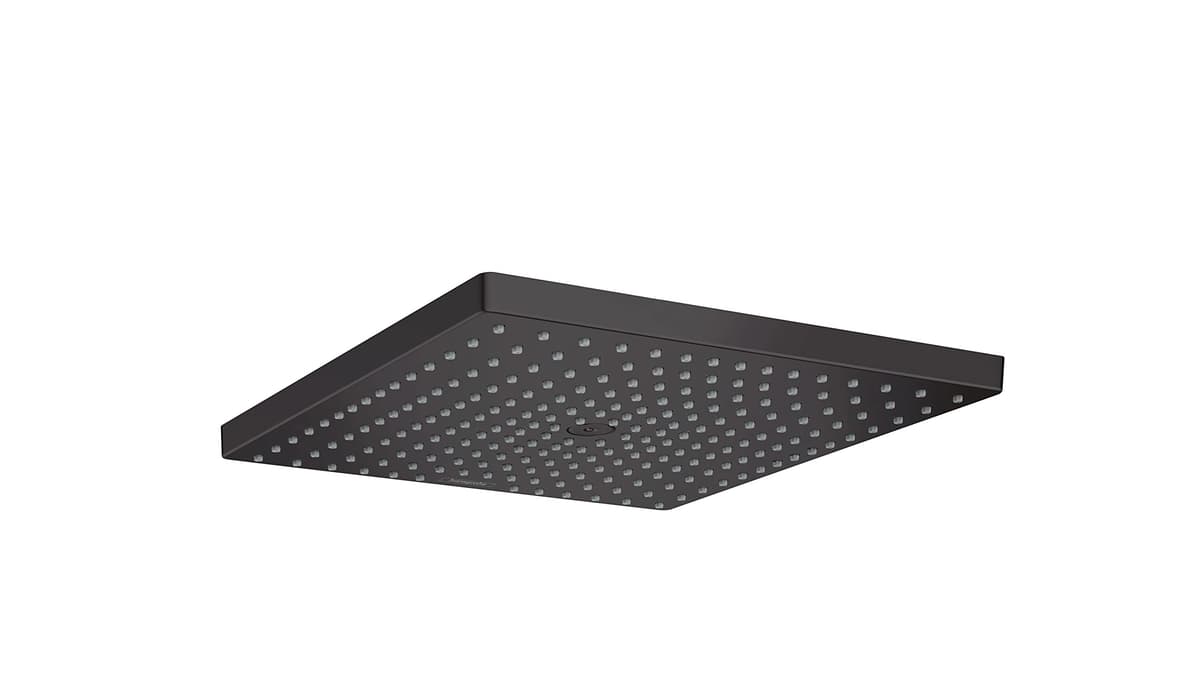 hansgrohe Raindance E 12-inch Showerhead - Spray Matte Black, 26926671