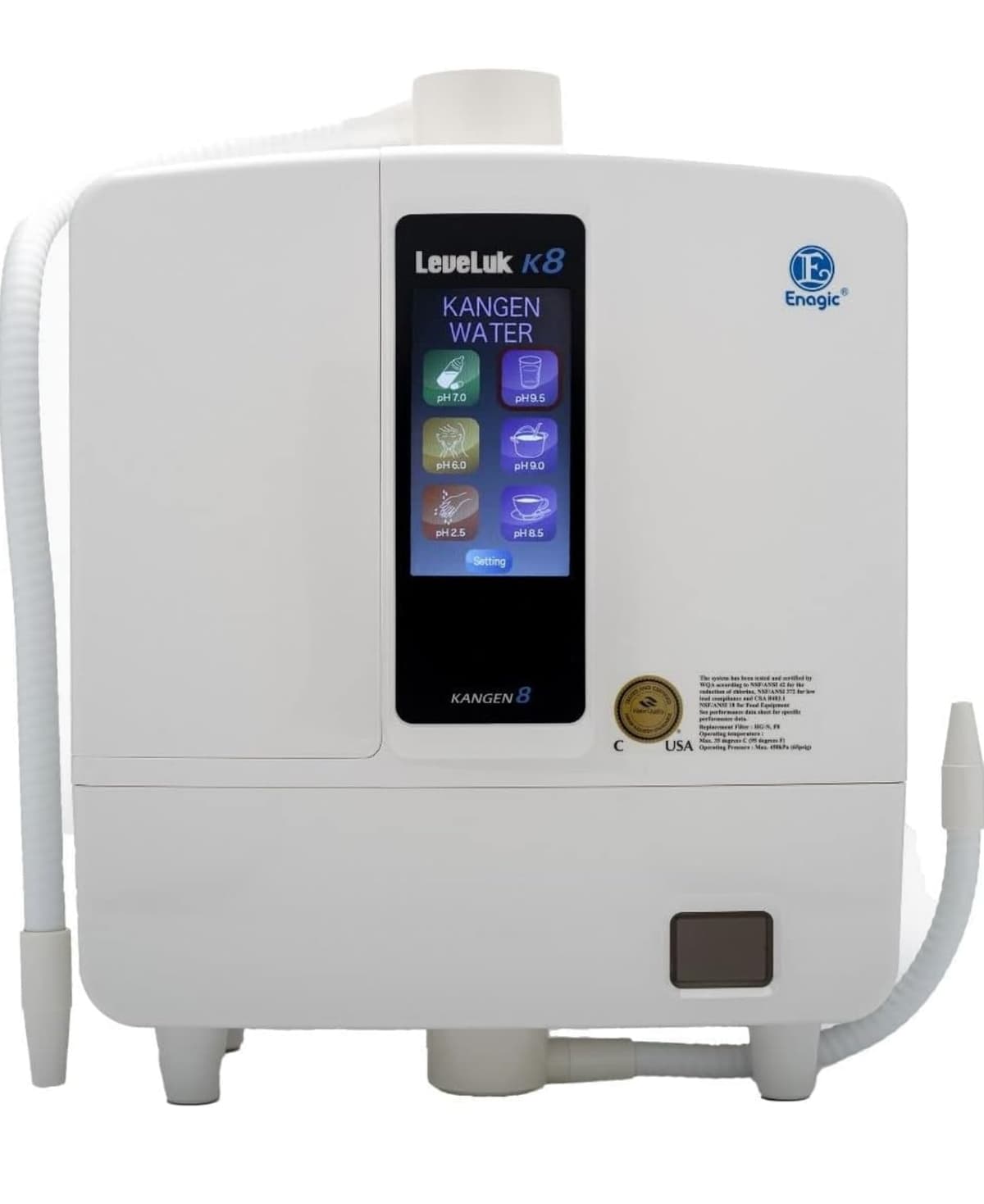 Enagic Leveluk K8 Máquina ionizadora de agua Kangen 1
