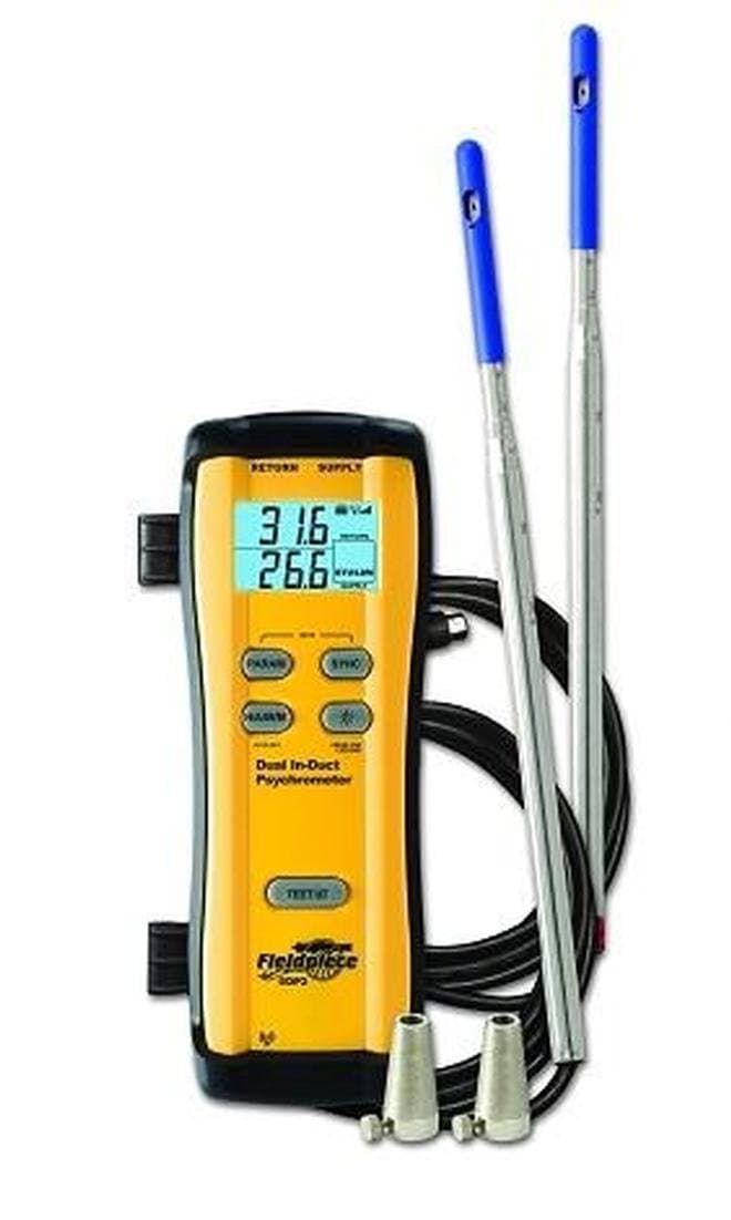 Fieldpiece SDP2 Psicrómetro dual para conductos (in-duct)