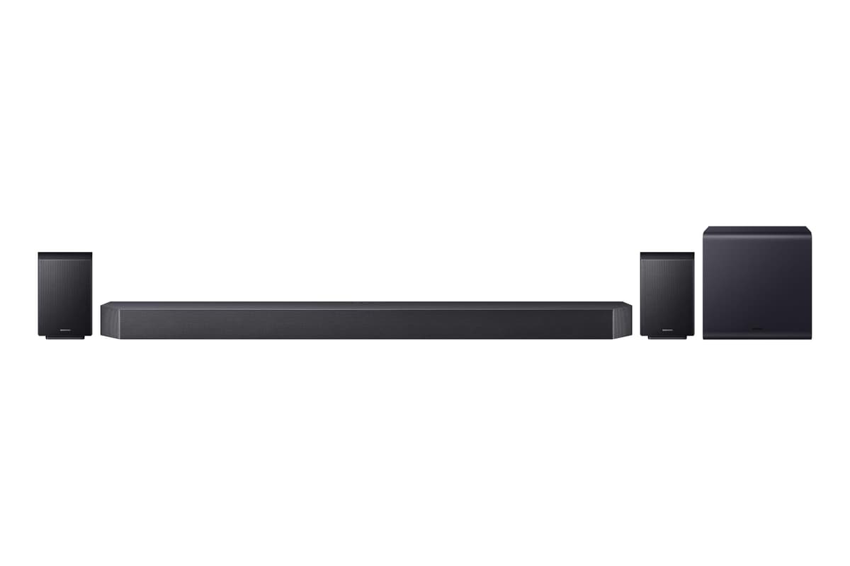 Samsung HW-Q990F/ZC 11.1.4 Canal Sound Bar 756W con Subwoofer Inalámbrico y Dolby Atmos - Negro