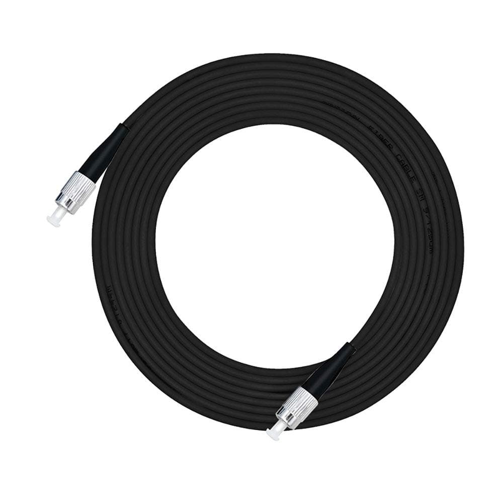 Jeirdus 600M FC-FC Blindado Simplex 9/125 Cable de Fibra Óptica Jumper FBM-OAFCFCSS600