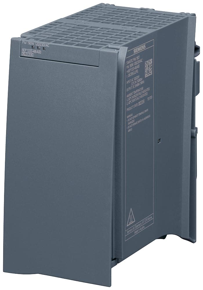 Siemens 6EP1333-4BA00 SIMATIC PM 1507 24V/8A fuente estabilizada