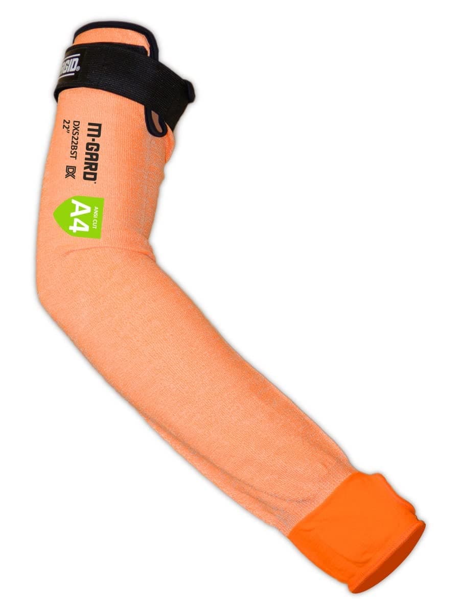 MAGID M-GARD DX DXS22BSTPR Mangas Anticorte A4 22in Naranja (60 pares) DXS22BST-120