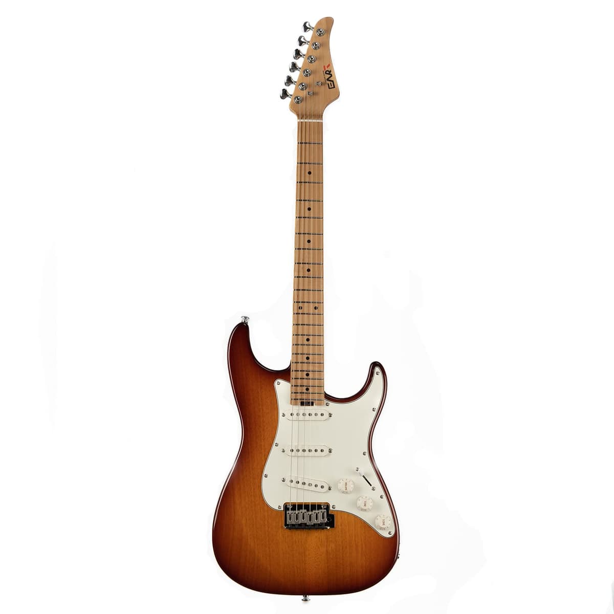 EART NK-VS60 Guitarra eléctrica solid 6 cuerdas Roasted Mahogany con tremolo