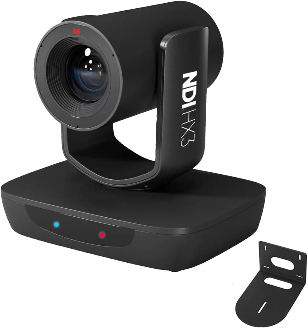 AVKANS AI Auto Tracking NDI HX3 PTZ Camera 30X Zoom HDMI SDI USB AV4KN