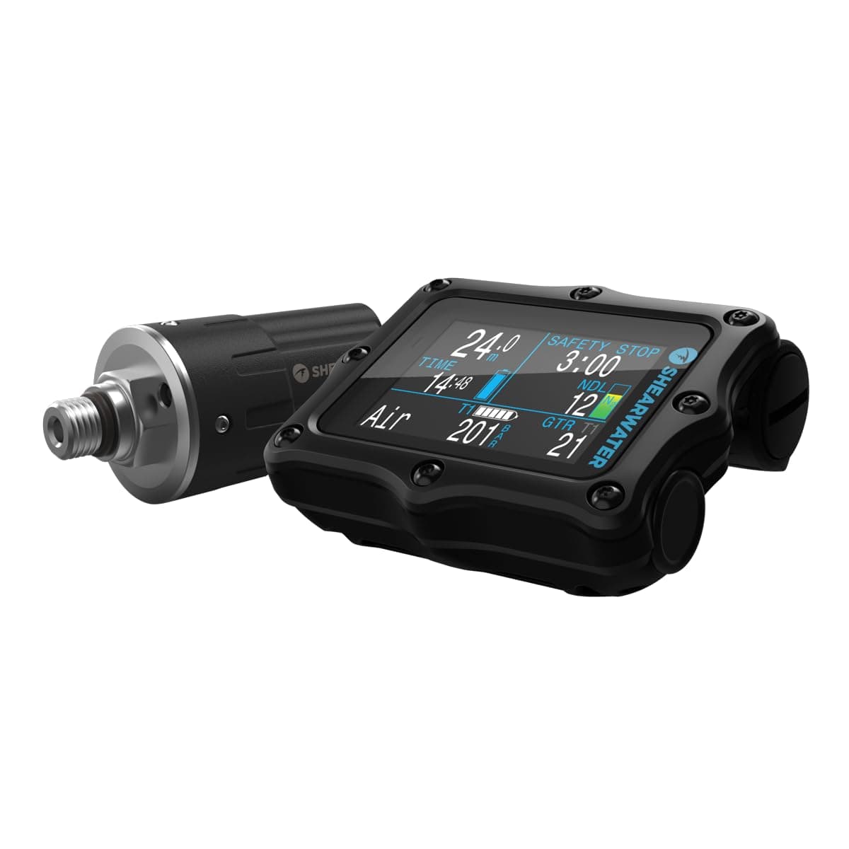 Shearwater Perdix 2 Ti computadora de buceo (Black + Swift Combo) 13306