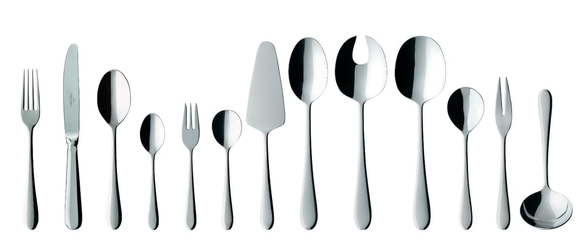 Villeroy & Boch Juego de cubiertos Oscar 68 piezas para 12 personas, acero inoxidable 18/10 12-6339-9081