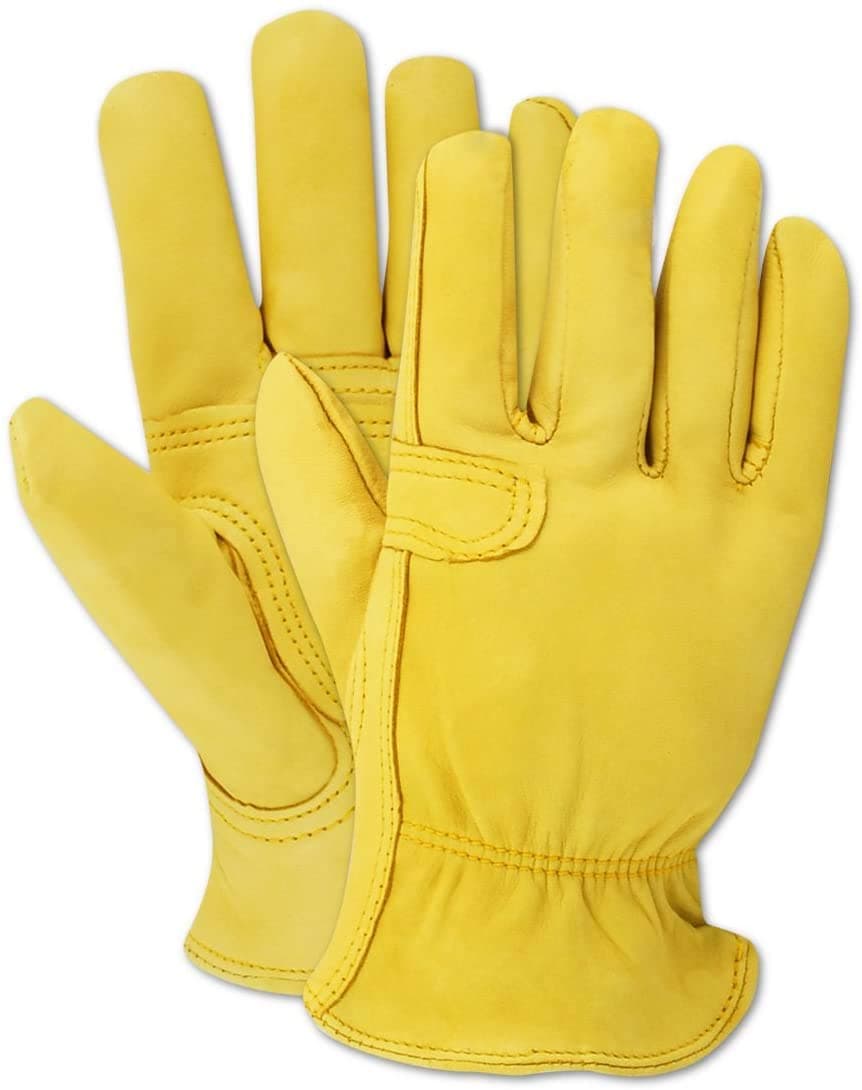 Guantes MAGID de piel de cabra para corte y conducción, talla 7, paquete 144 3828458