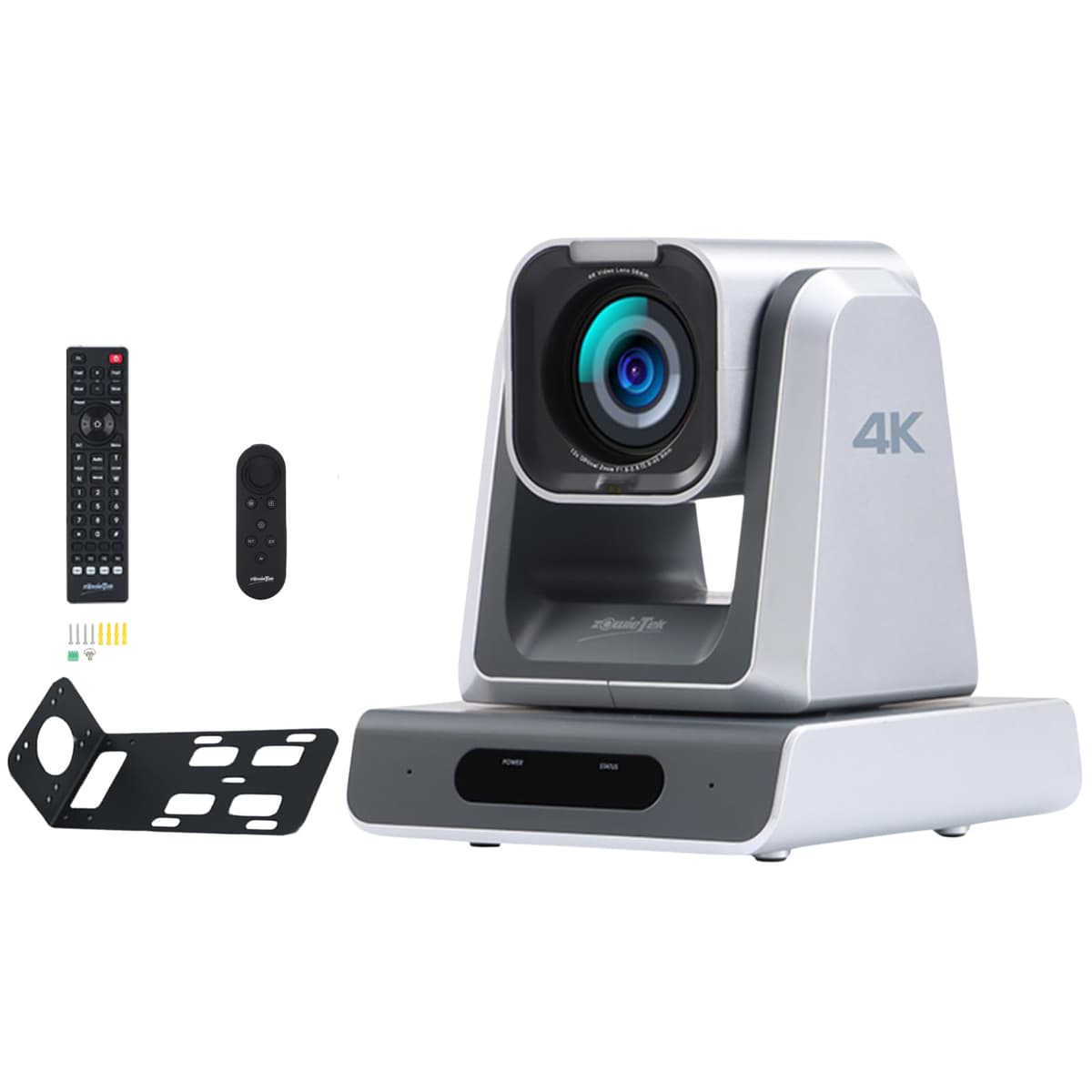 Zowietek Cámara PTZ Certificada 4K Nativa NDI|HX3 PoE, Zoom Óptico 12X, Enfoque TOF, Salidas HDMI y SDI Simultáneas, RTSP/RTMP(s)/SRT, Transmisión IP Independiente a YouTube para Reuniones, Iglesias y Eventos 30511-111