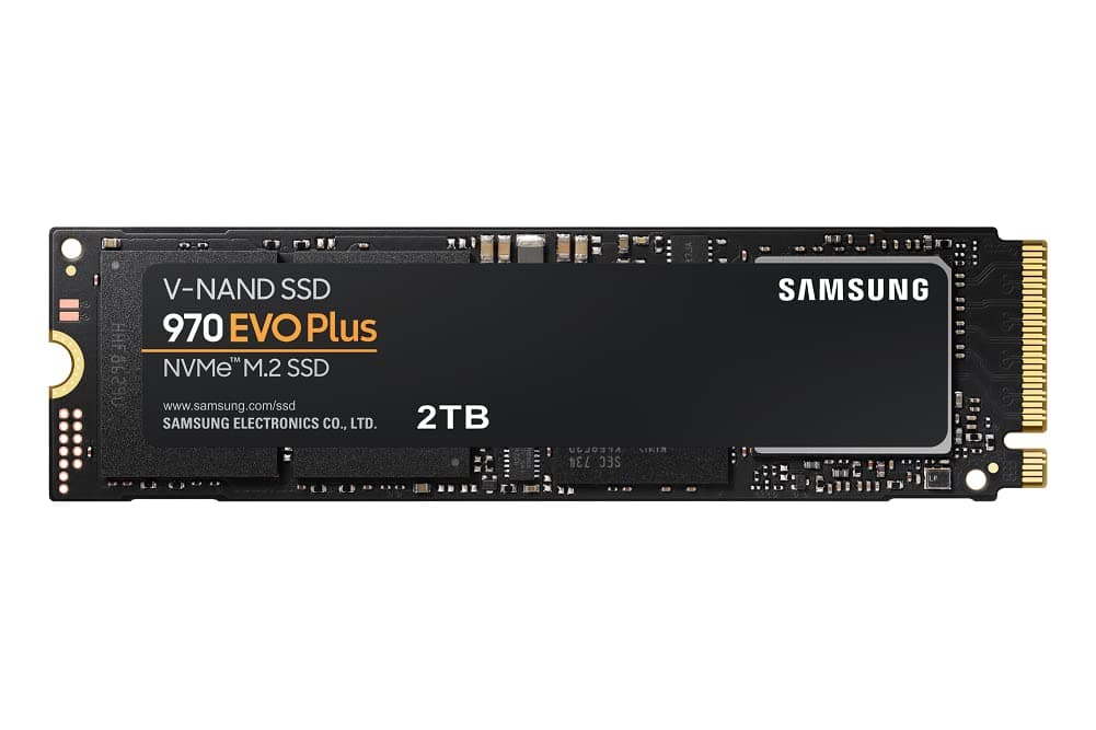 Samsung 970 EVO Plus SSD NVMe M.2 2TB (MZ-V7S2T0B/AM) V-NAND, alto rendimiento