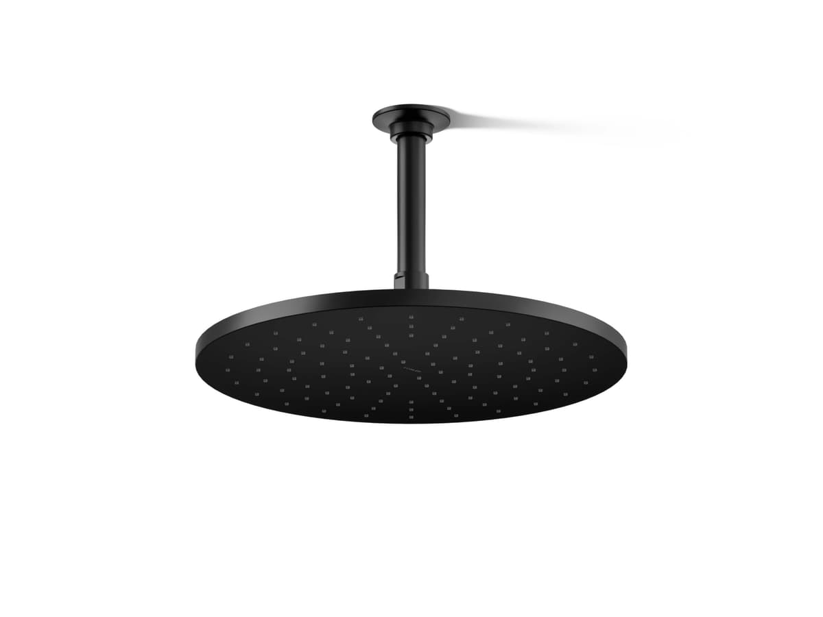 Kohler 12" Ducha de Lluvia Redonda Contemporánea K-13690-BL