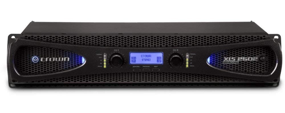 Crown XLS2502 Amplificador de potencia de 2 canales 775W a 4Ω (reacondicionado) XLS2502-cr