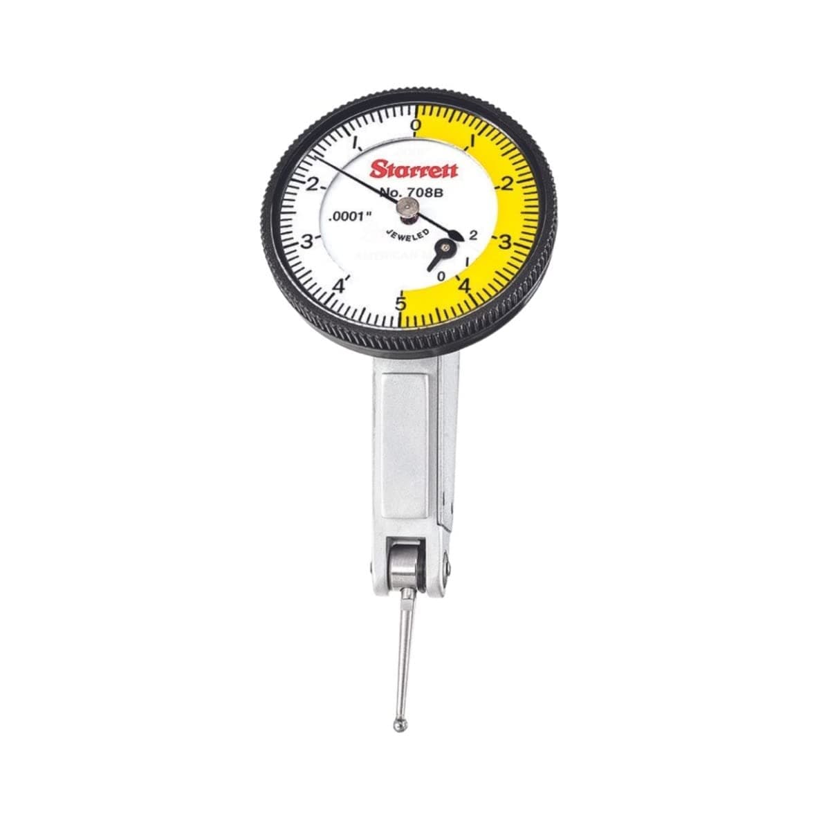 Starrett Dial Test Indicator 708BZ 1-3/8" .020" rango .0001" graduación
