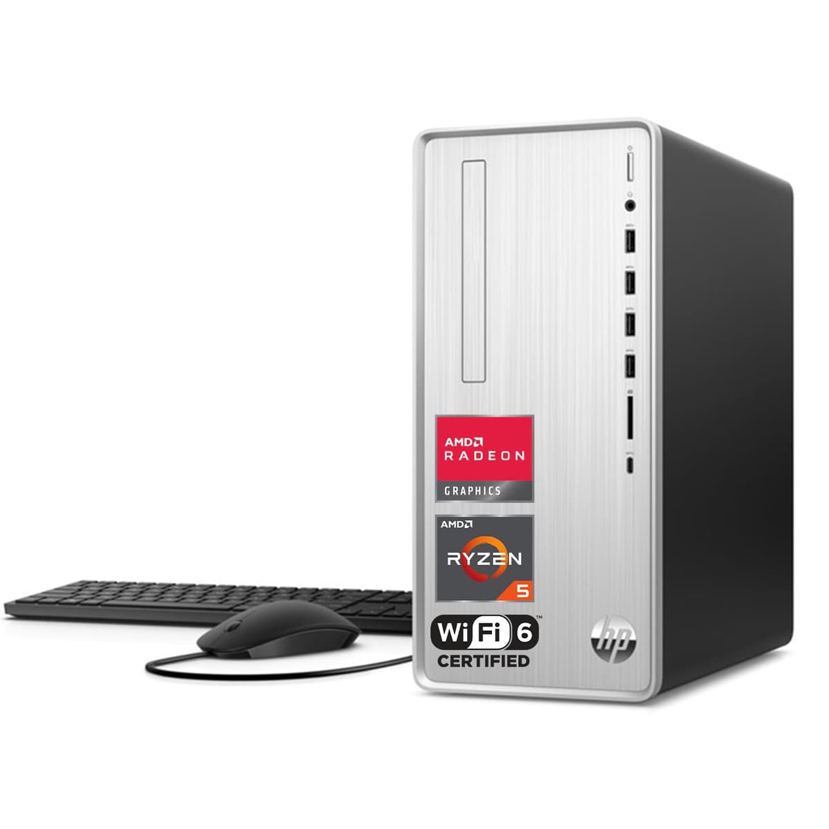 HP Pavilion Tower AMD Ryzen 5 5600G 64GB 2TB PCIe SSD Windows 11 TPC-F124-MT