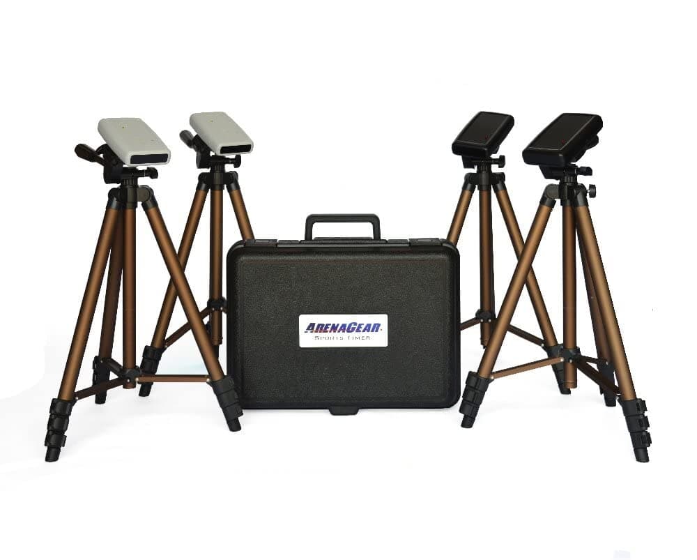 Abucu ArenaGear RM-510 Temporizador inalámbrico de 2 puertas para pista y campo RM-510-TrackNField-2G-VJ