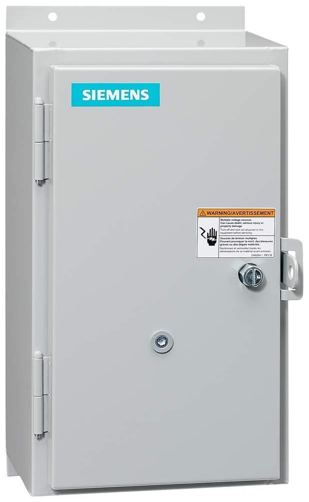 Siemens 14FUF320J Arrancador de motor de servicio pesado, 3 fases, 13-52A, NEMA 12/3 y 3R