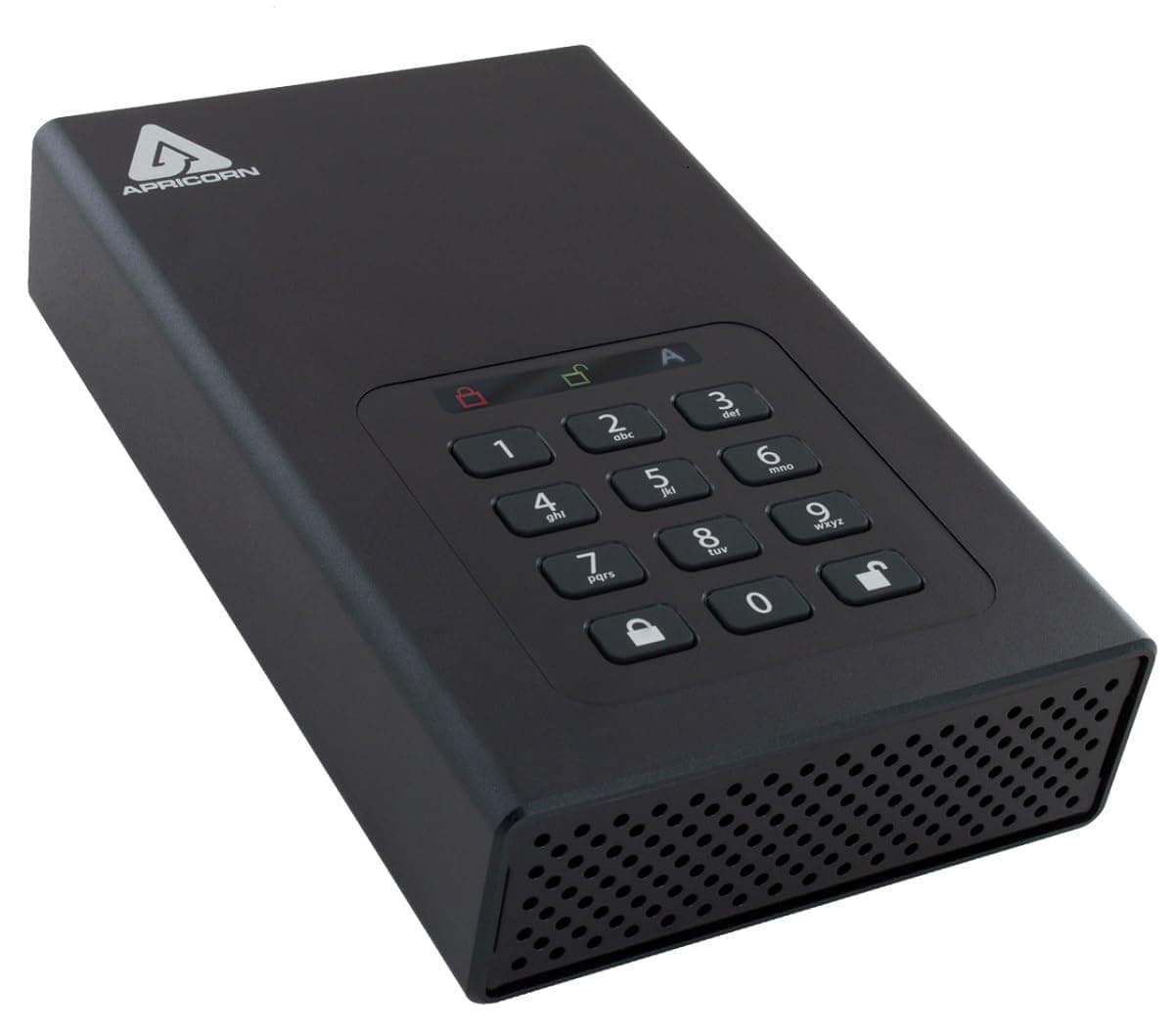 Apricorn Aegis Padlock DT 6TB Unidad de Disco Duro USB 3 con Encriptación 256 bits (ADT-3PL256-6000)