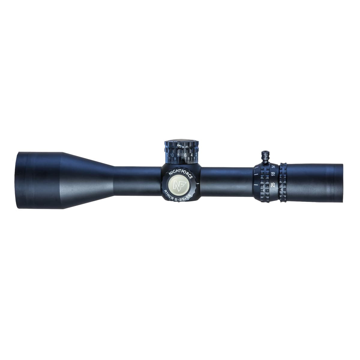 Nightforce ATACR 5-25x56mm F2 34mm MOAR Reticle con ZeroStop y DigIllum C553