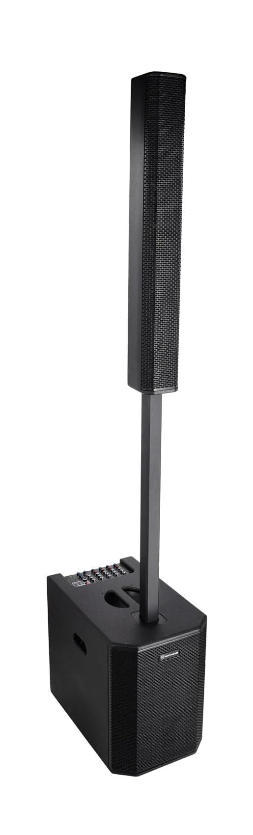 Rockville Titan MIX12C 12" Powered Column PA System con Mixer 8 Canales, Bluetooth, DSP, 3200W