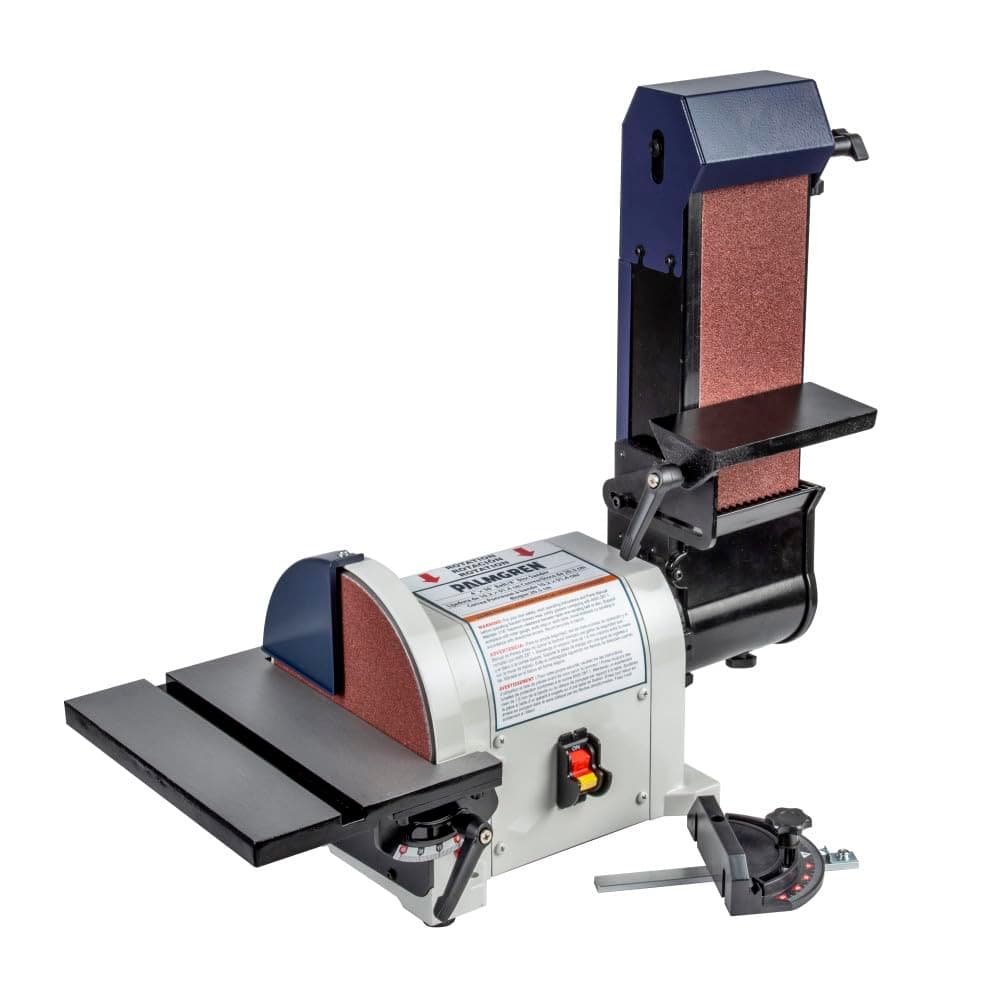 PALMGREN 9681063 4" x 36" Belt 8" Disc Finishing Machine