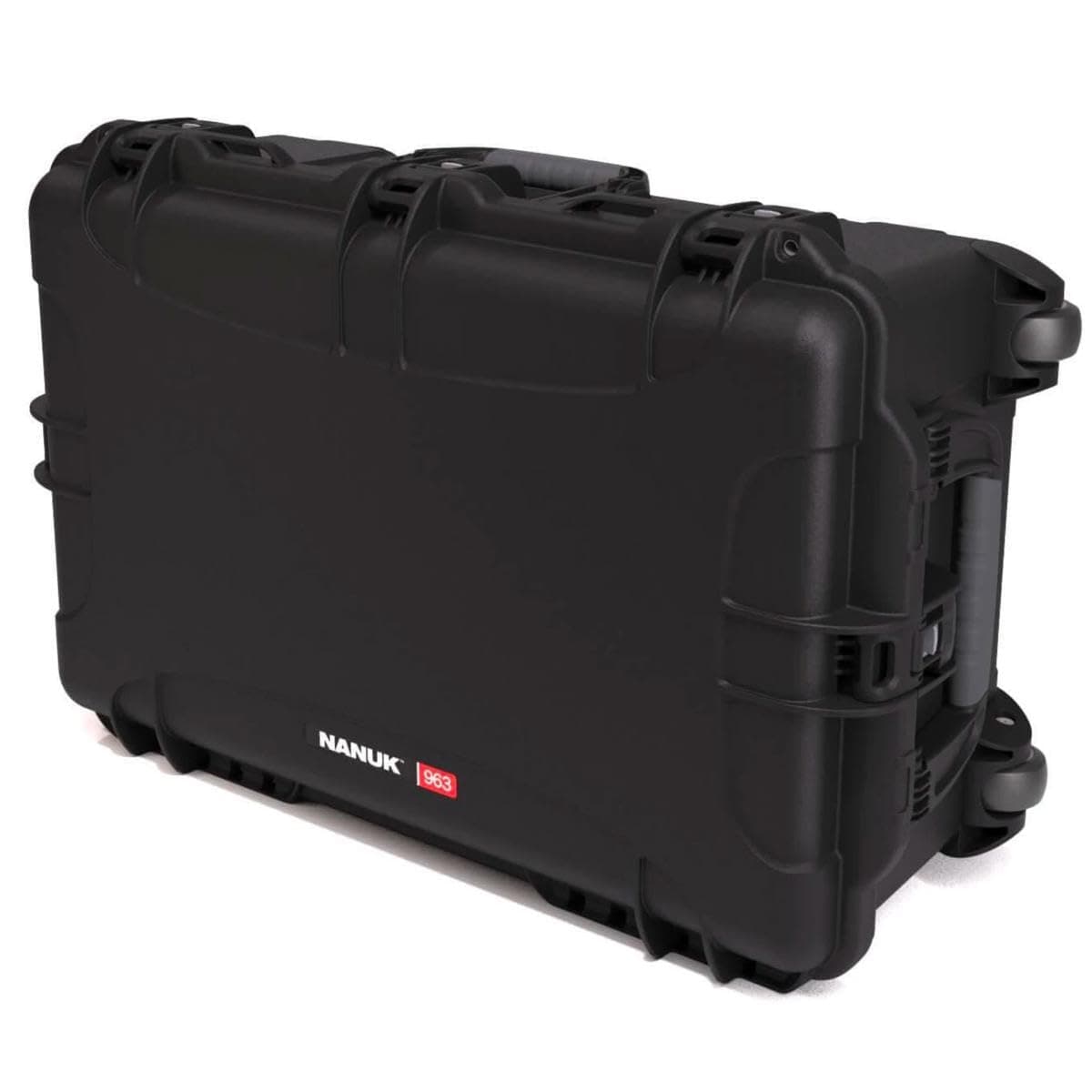 Nanuk Serie con Ruedas 963 Maletín Rigido Impermeable de Resina Ligero NK-7 con Inserto de Espuma, Negro 963-1001