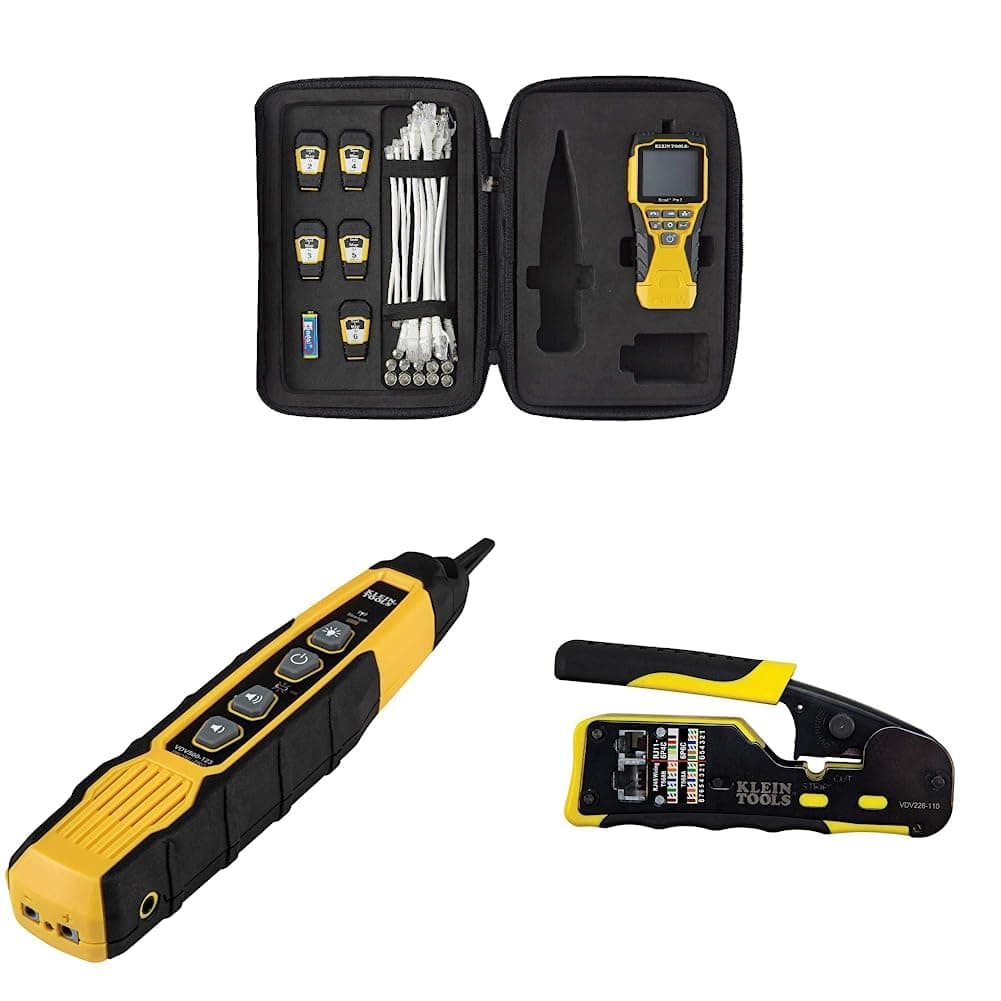 Klein Tools Kit Scout Pro 3 VDV501-853 + Probe-Pro + Crimper VDV226-110