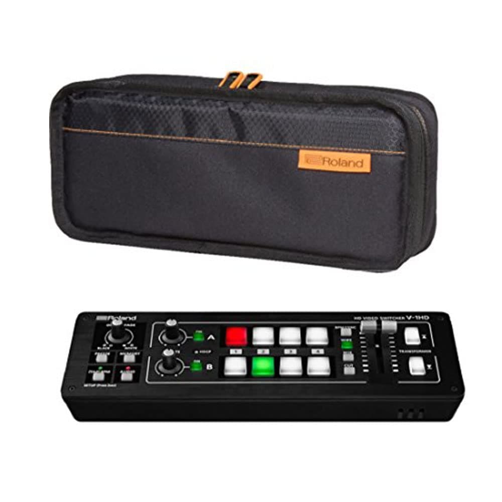 DVESTORE Conmutador de video HD portátil Roland V-1HD con bolsa de transporte CB-BV1 V-1HD+CB-BV1