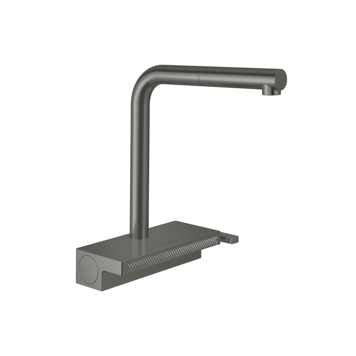 hansgrohe Aquno Select - Grifo de Cocina con Spray Extraíble Brushed Black Chrome 73836341
