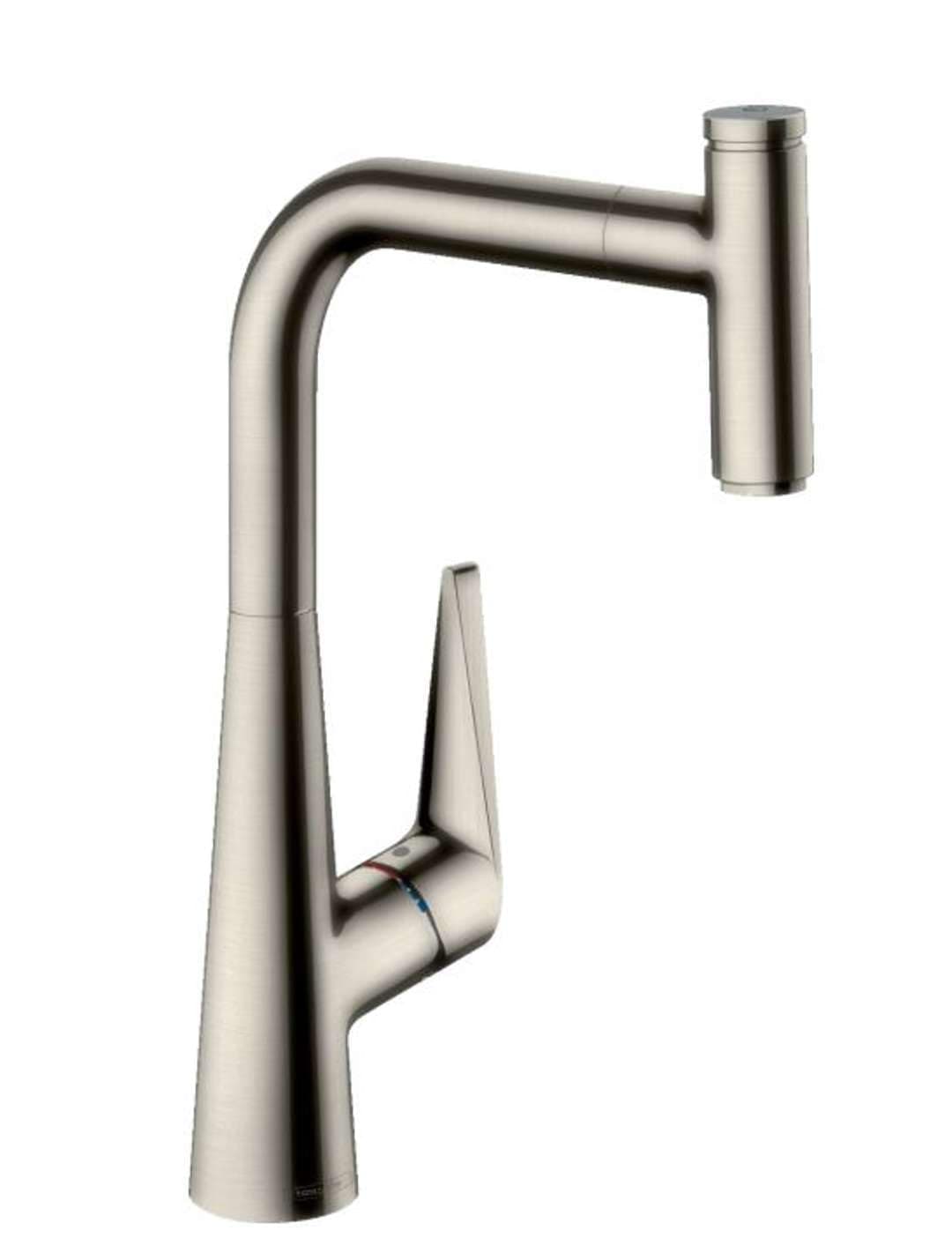 hansgrohe M5115-H300 Grifo de Cocina 300 con Caño Extraíble y Rango Giratorio 110°/150° 73853800