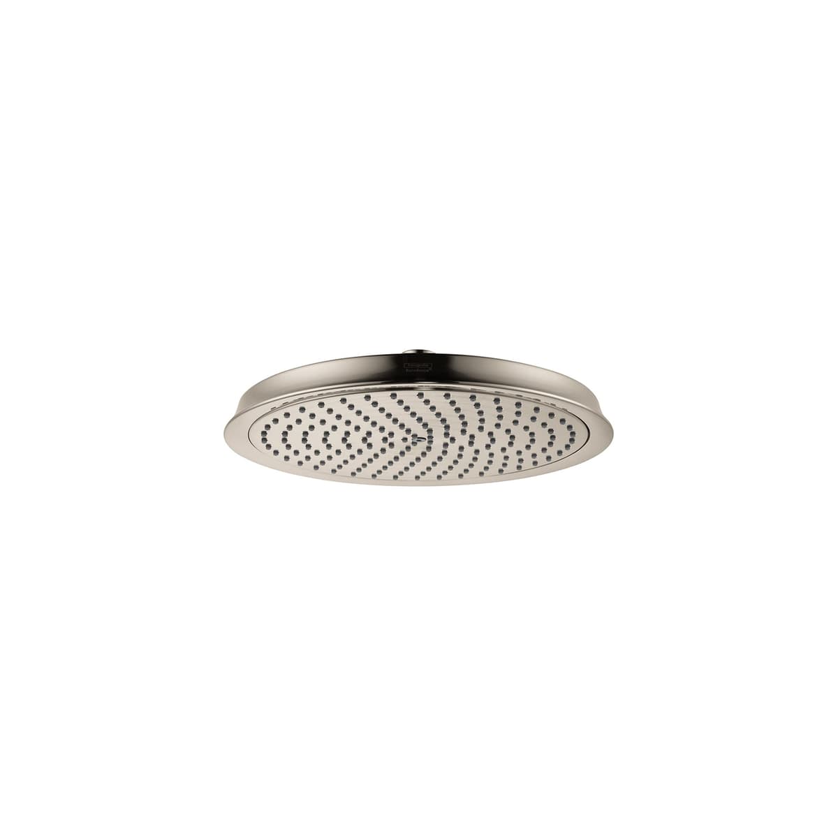 hansgrohe Cabezal de ducha Raindance Classic de 11 pulgadas - Rociador en Níquel cepillado, 26921821